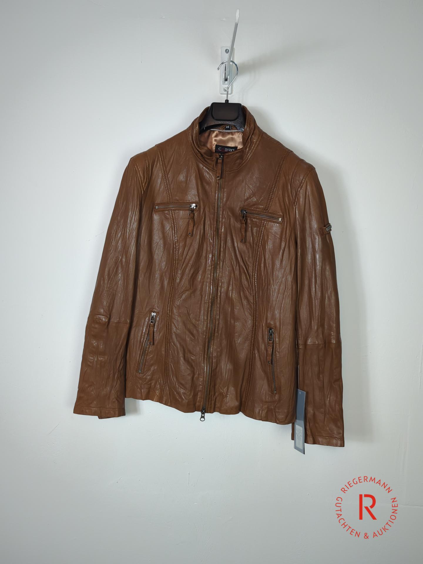 DAMEN LEDERJACKE GRÖSSE 46